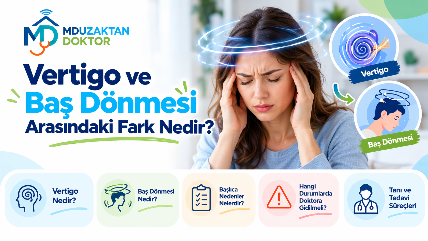 Vertigo ve Baş Dönmesi Arasındaki Fark Nedir?
