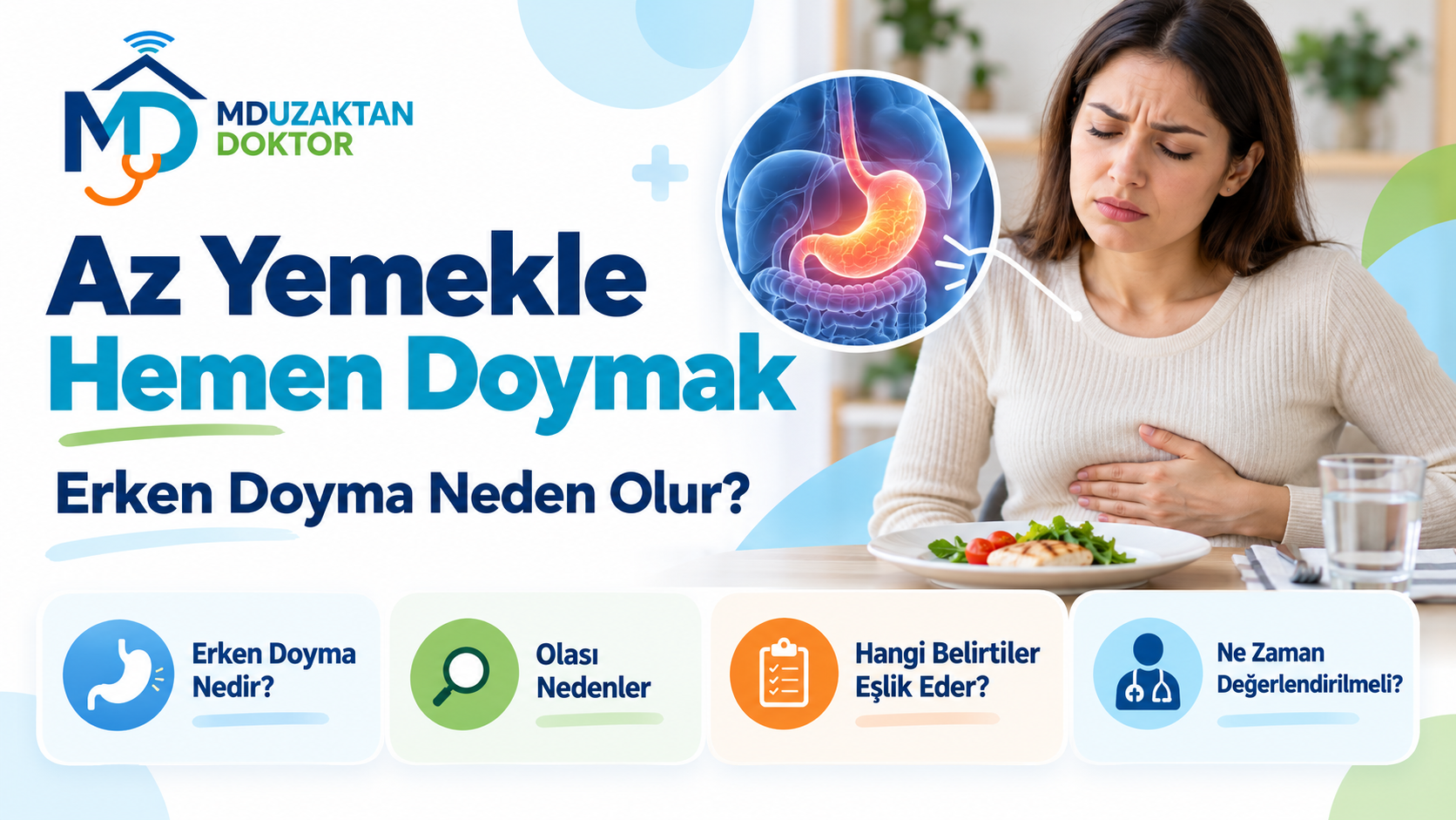 Az Yemekle Hemen Doymak: Erken Doyma Neden Olur?