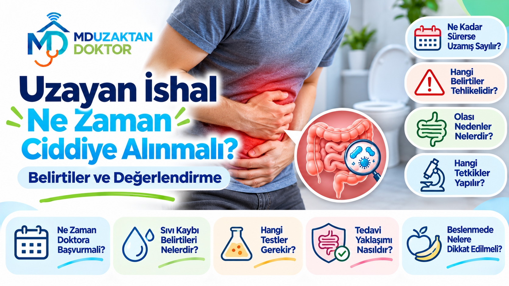 Uzayan İshal Ne Zaman Ciddiye Alınmalı? Belirtiler ve Değerlendirme